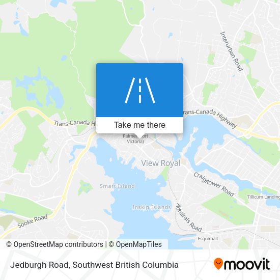 Jedburgh Road map