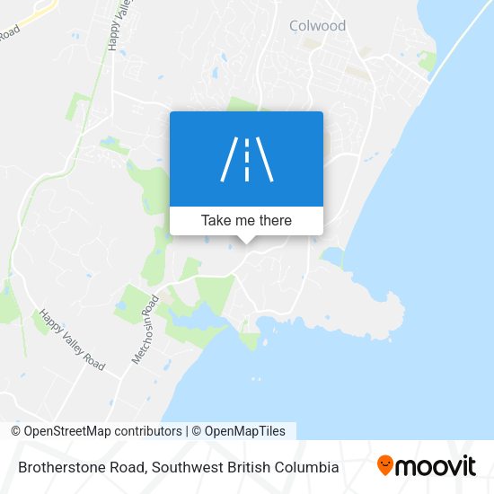 Brotherstone Road map