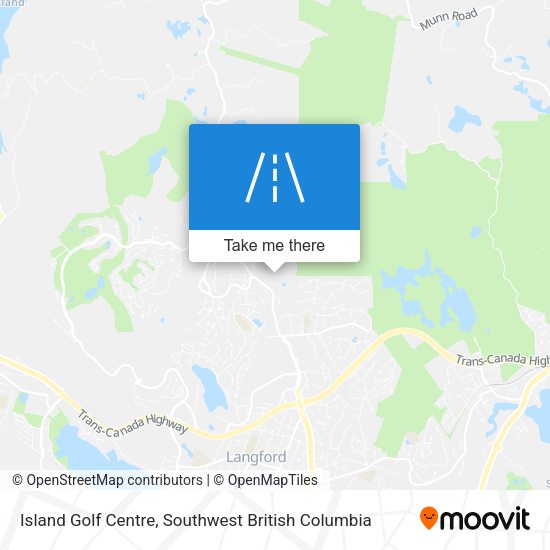 Island Golf Centre map