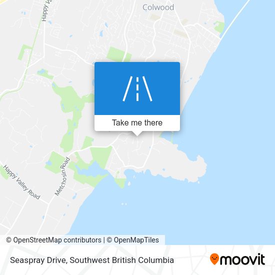 Seaspray Drive map