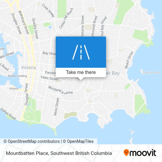 Mountbatten Place map