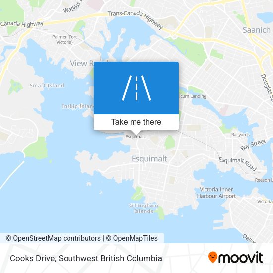 Cooks Drive map