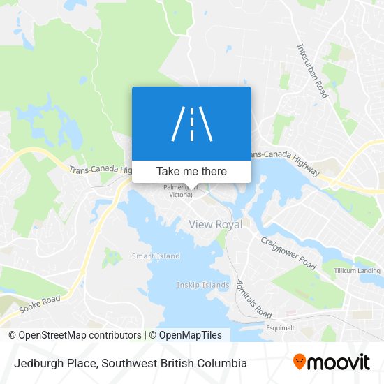 Jedburgh Place map