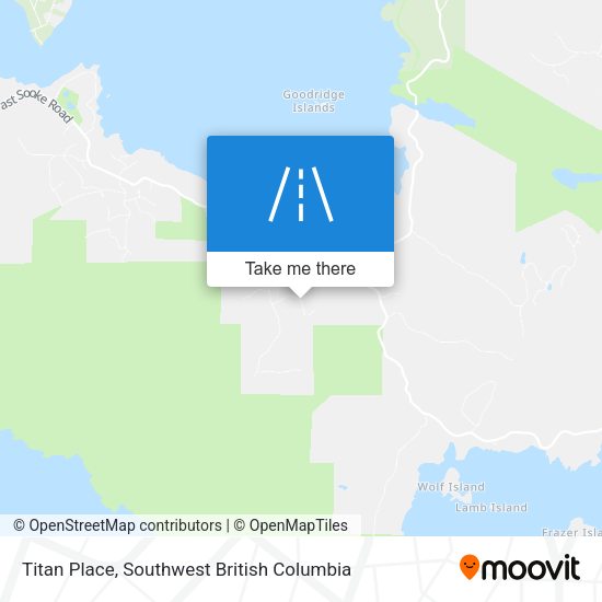 Titan Place map
