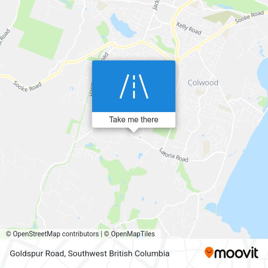 Goldspur Road map
