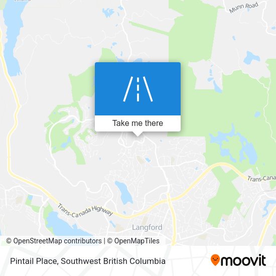 Pintail Place map