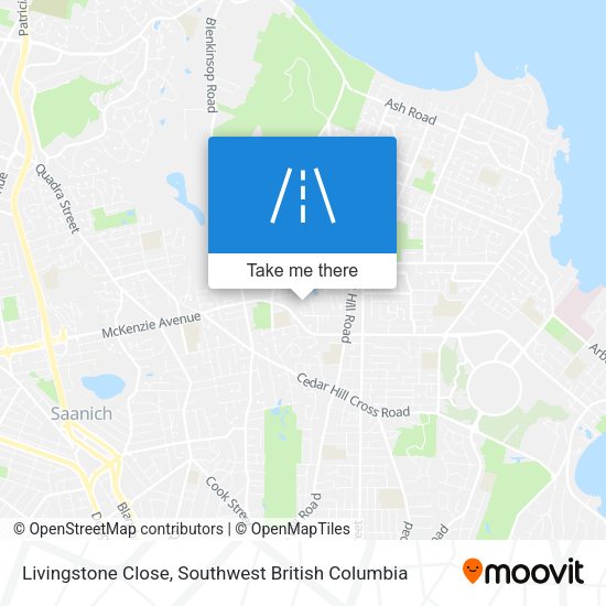 Livingstone Close map