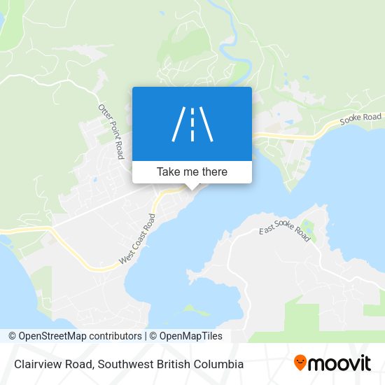 Clairview Road map
