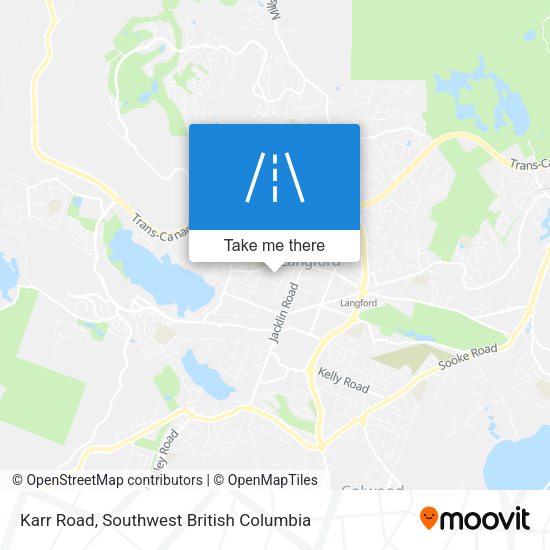 Karr Road map