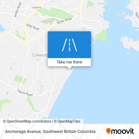 Anchorage Avenue map