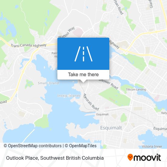 Outlook Place map