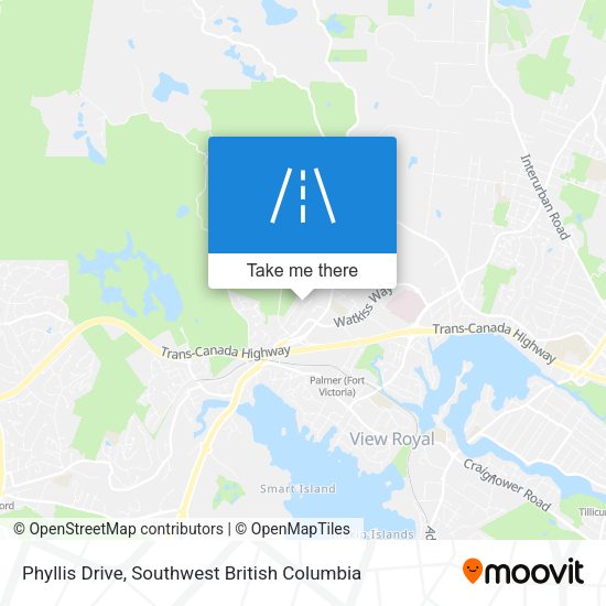 Phyllis Drive map