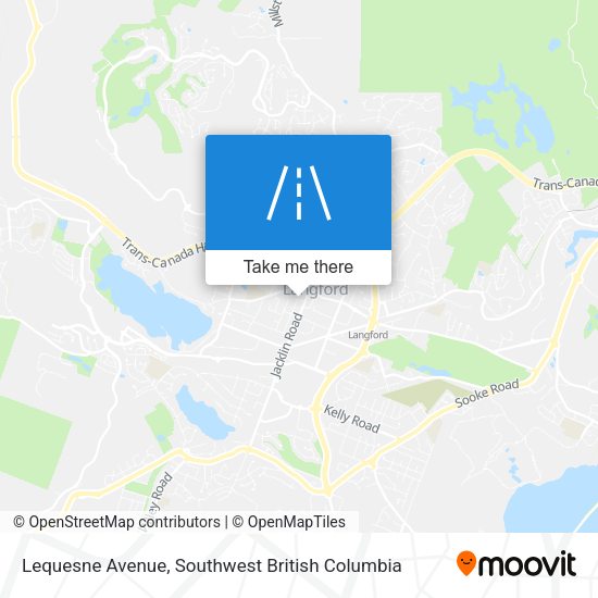 Lequesne Avenue map
