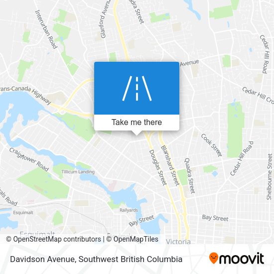 Davidson Avenue map