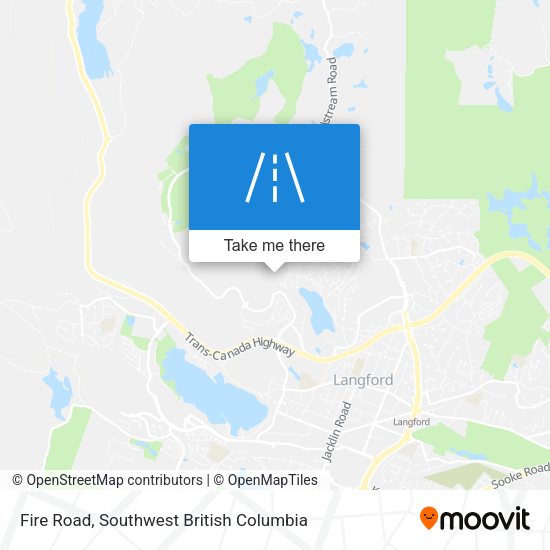 Fire Road plan