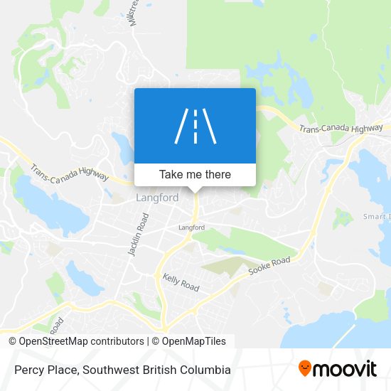 Percy Place map