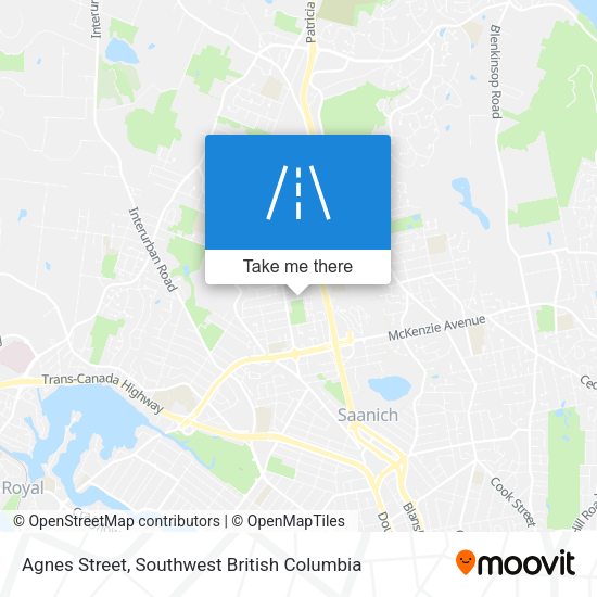 Agnes Street map