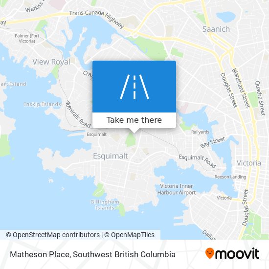 Matheson Place map