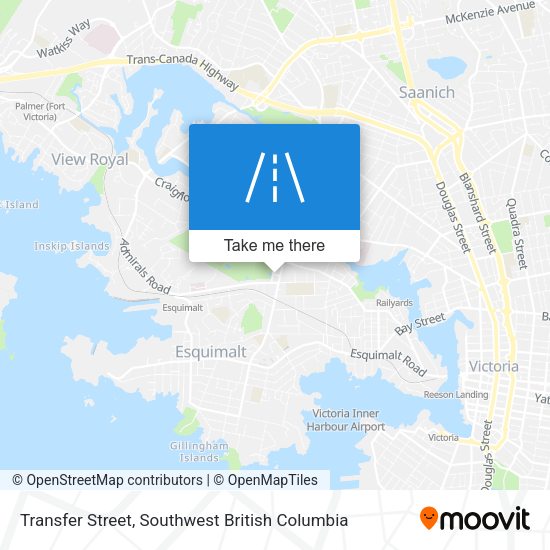 Transfer Street map
