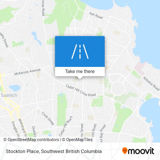 Stockton Place map