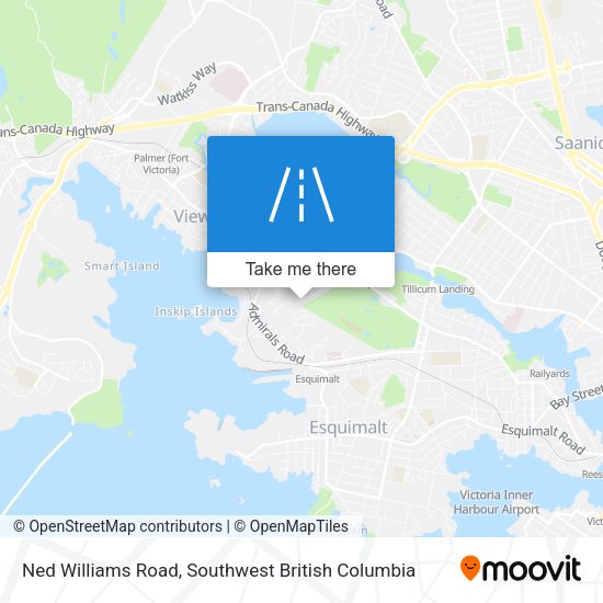 Ned Williams Road map