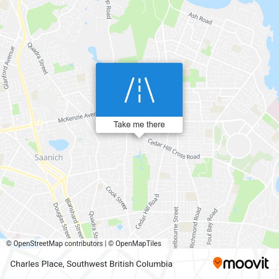 Charles Place map
