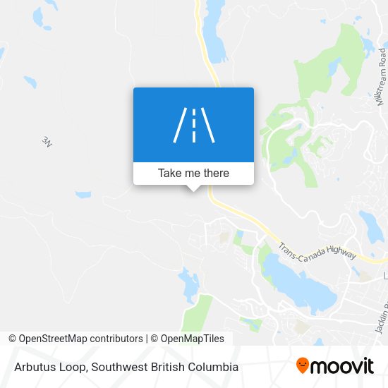 Arbutus Loop map