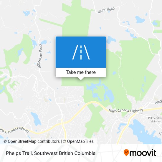 Phelps Trail map