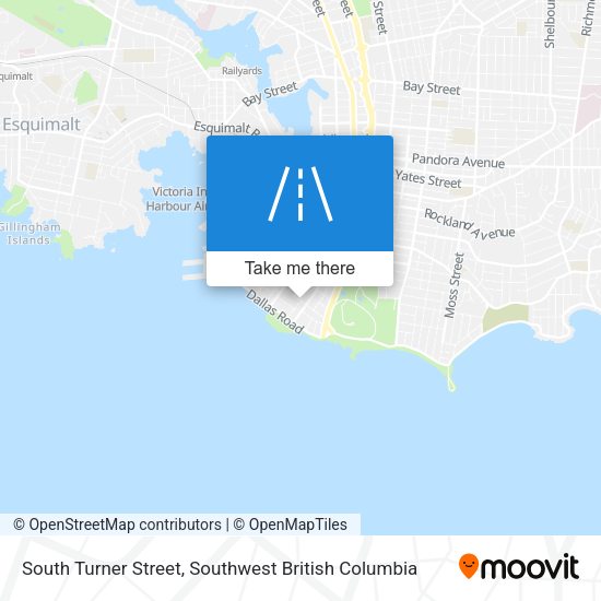 South Turner Street map