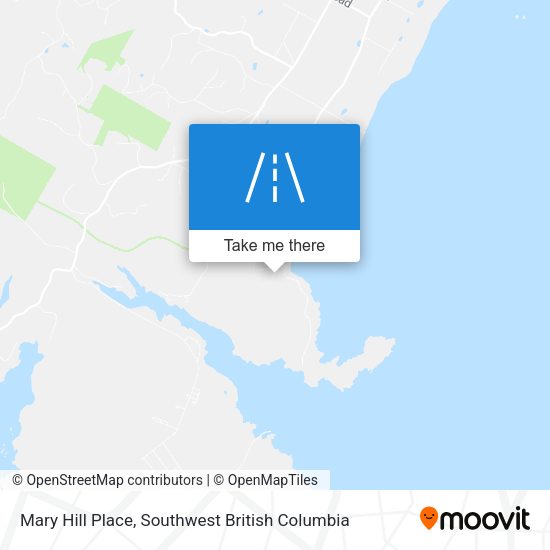 Mary Hill Place map