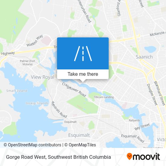 Gorge Road West plan