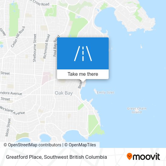 Greatford Place map