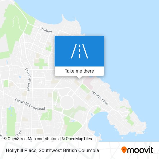 Hollyhill Place map