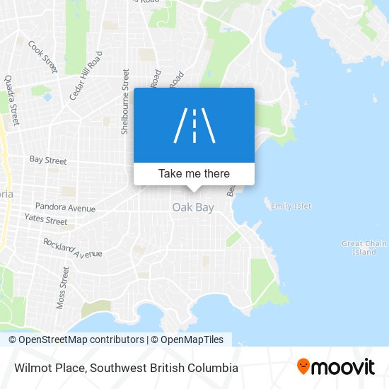 Wilmot Place map