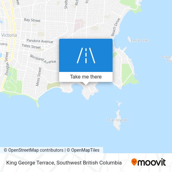 King George Terrace map
