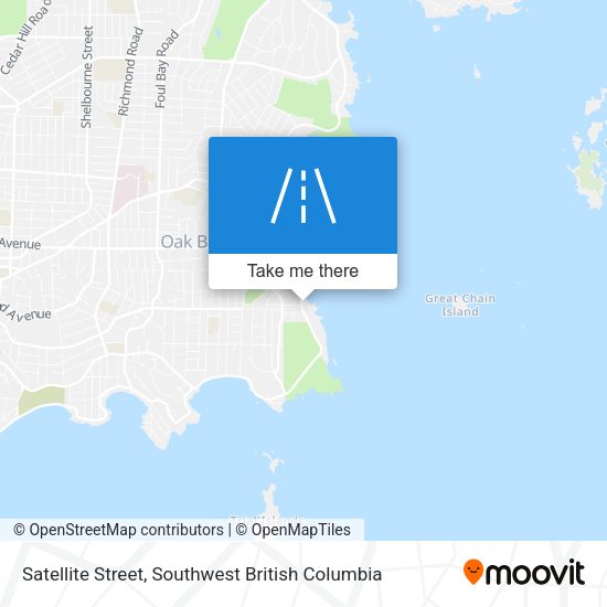 Satellite Street map