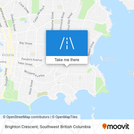 Brighton Crescent map