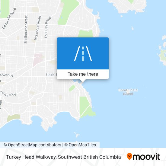 Turkey Head Walkway map