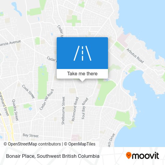 Bonair Place map