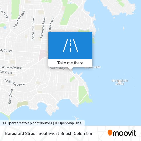 Beresford Street map