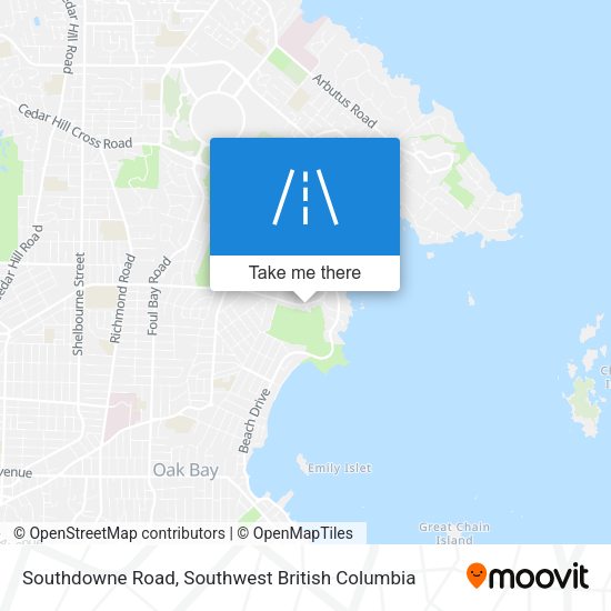 Southdowne Road map