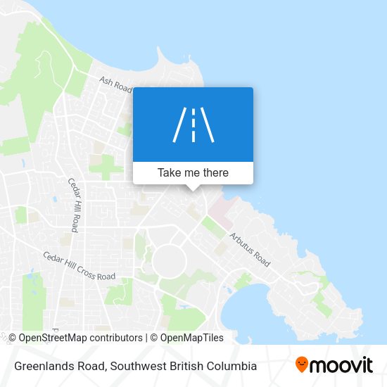 Greenlands Road map
