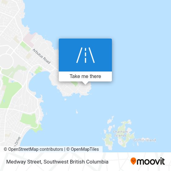Medway Street map
