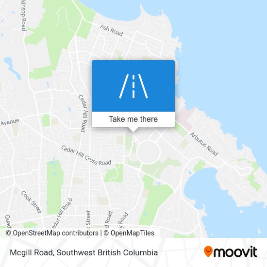 Mcgill Road map