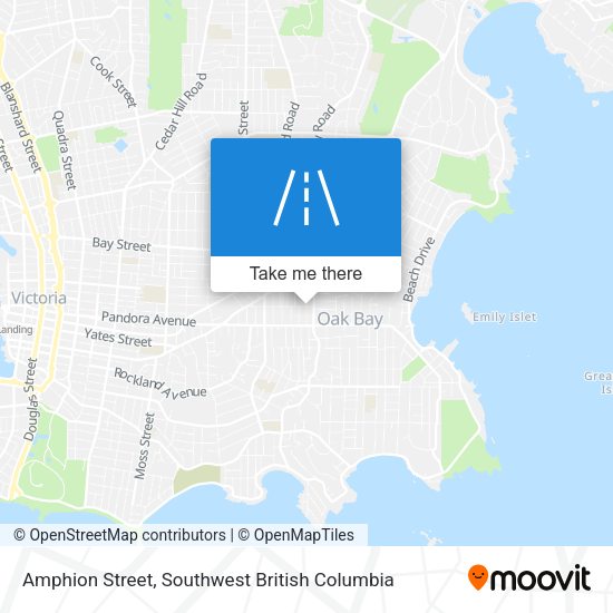 Amphion Street map