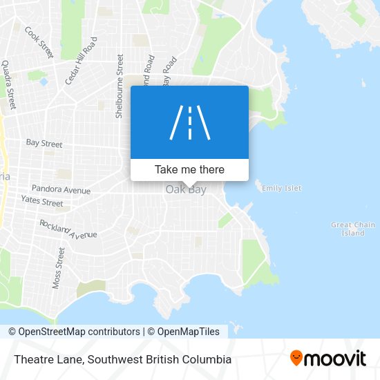 Theatre Lane map