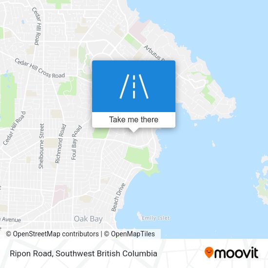 Ripon Road map