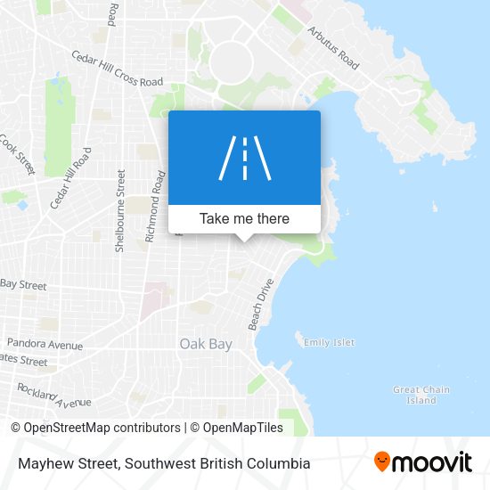 Mayhew Street map