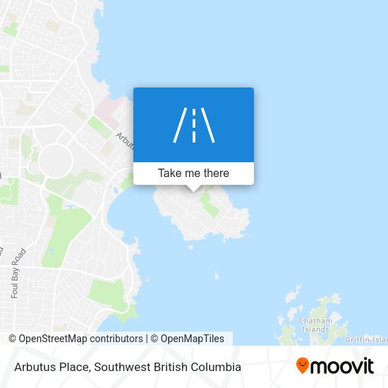 Arbutus Place map