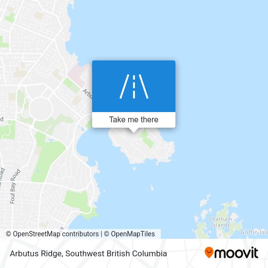 Arbutus Ridge map